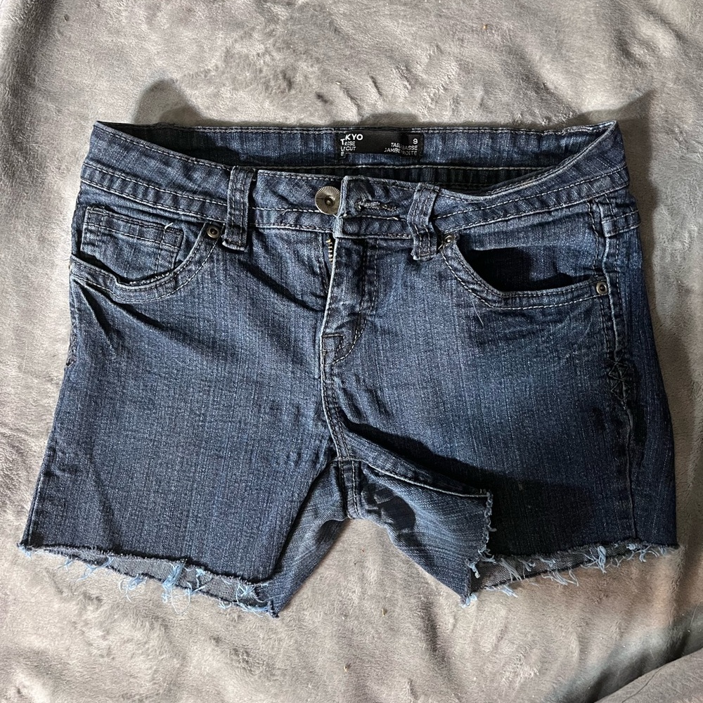 Toyko Blue Jean Shorts Classic Cutoff Style